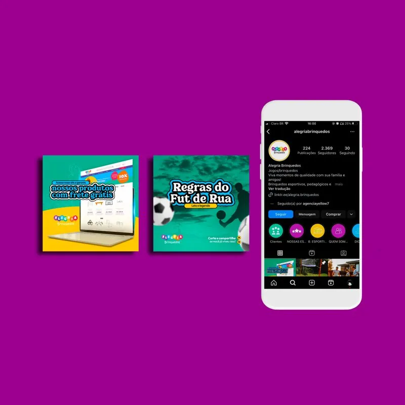 Alegria Brinquedos – Instagram