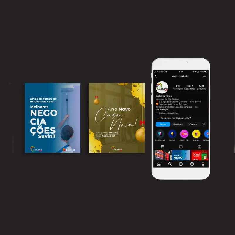 Exclusiva Tintas – Instagram